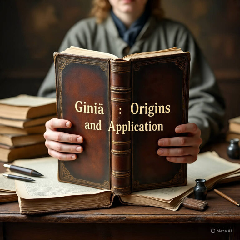 Understanding Giniä: A Deep Dive into Its Origins and Applications