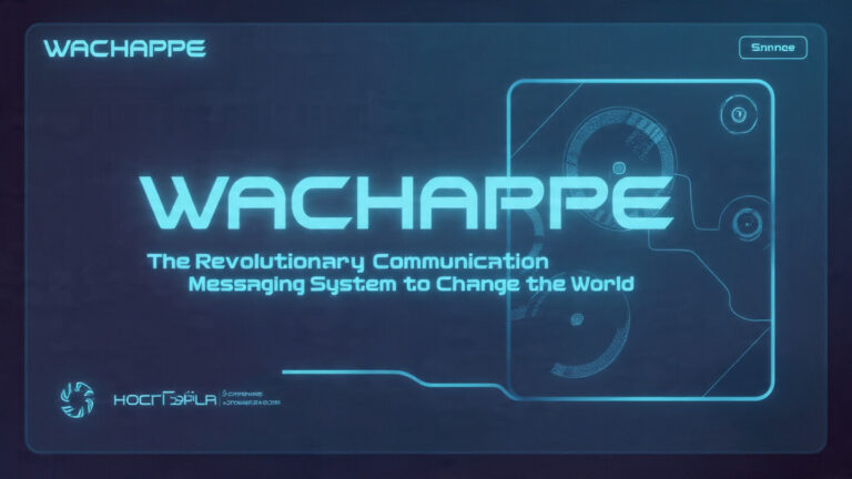 Wachappe: The Revolutionary Communication Messaging System to Change the World.