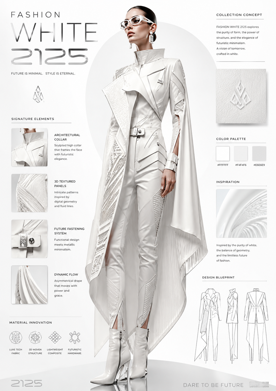Fashion White 2125