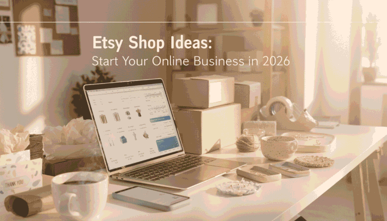 Profitable Etsy Shop Ideas to Start Your Online Business in 2026