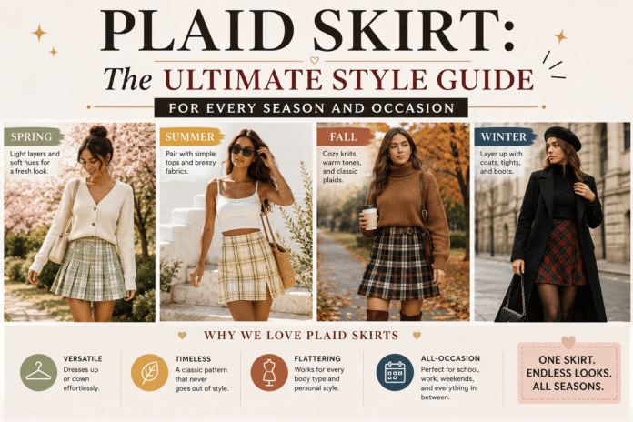 Plaid Skirt