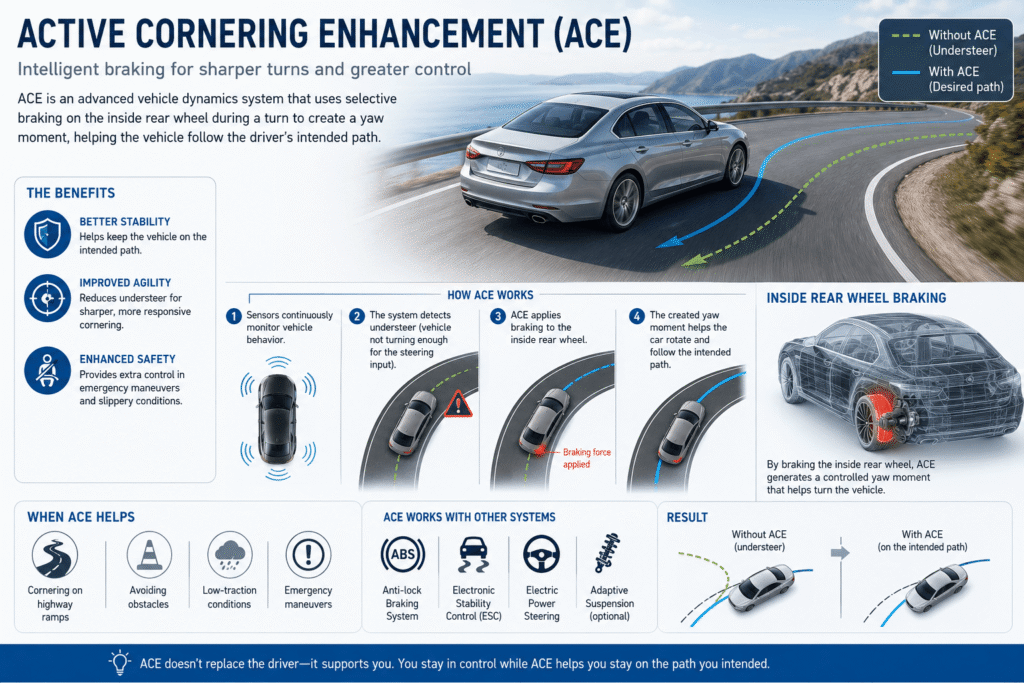 Active Cornering Enhancement