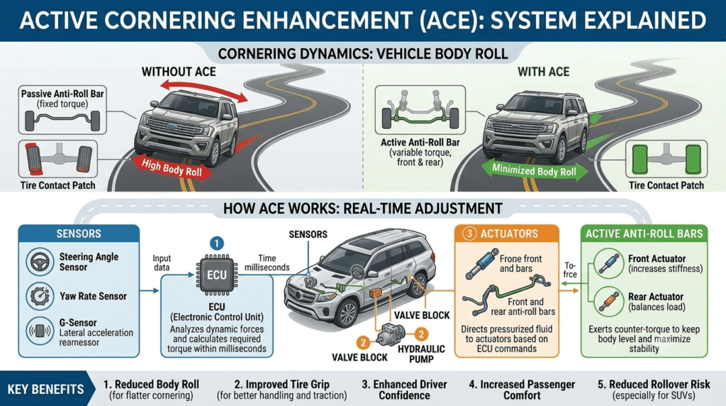 Active Cornering Enhancement