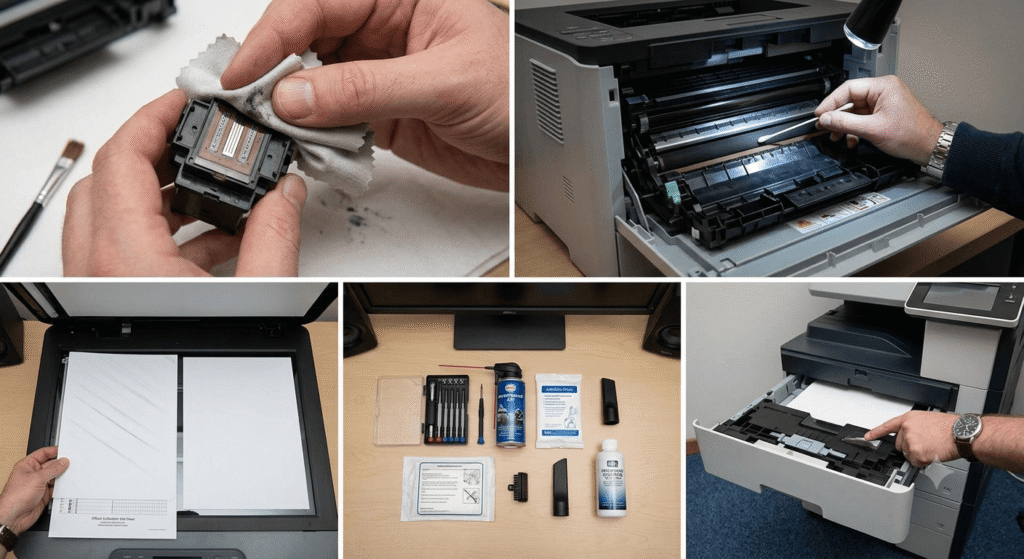 How to Fix Printer Streaks